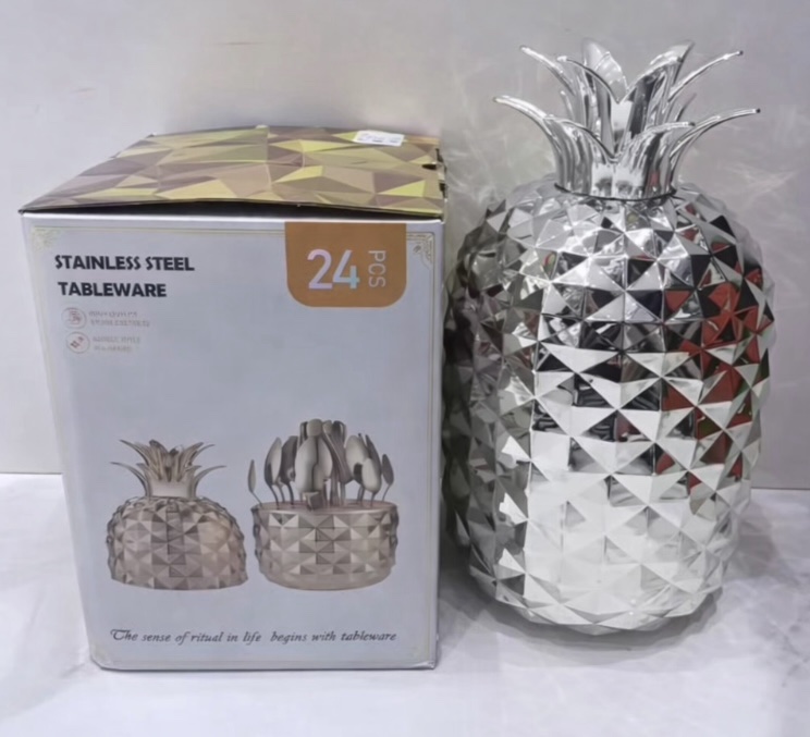 Pineapple Cutlery Set